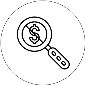 No hidden charges, commissions, or fees