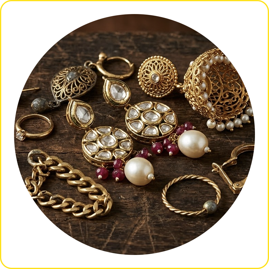 Gold Earrings