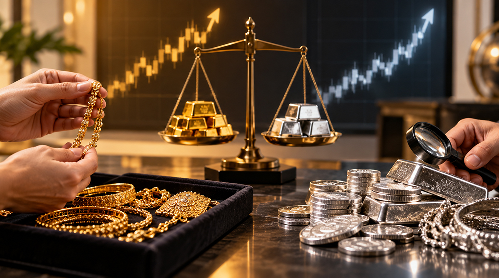 Why check gold and silver prices before selling