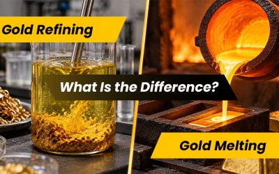 Gold Refining vs Gold Melting: What Is the Difference?